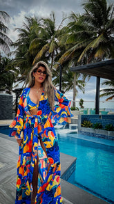 “PARADISE” ONESIZE RESORT WEAR COVER UP
